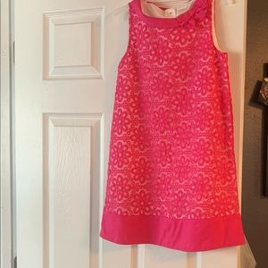 Girls size 8 cotton dress with button up back